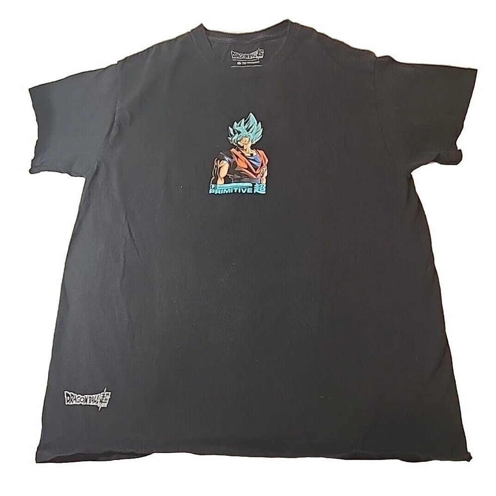 Dragon Ball x Primitive Z Super Goku Dragon Graphic Print Tee T-shirt Mens Large